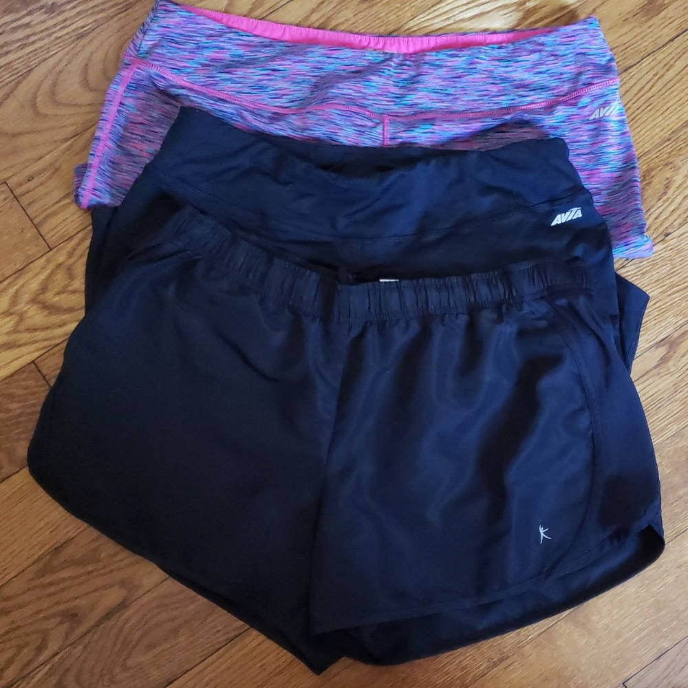 3 pair of workout shorts